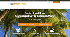 Desktop Screenshot of danishtravelshow.com